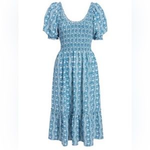 NWT hill house Louisa nap dress (color: trailing vines crepe)